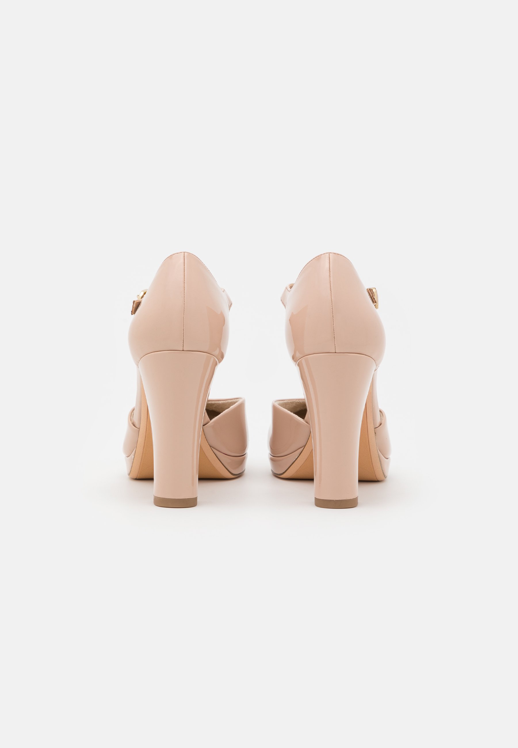 Tamaris Zapatos de plataforma - nude/nude - Zalando.es