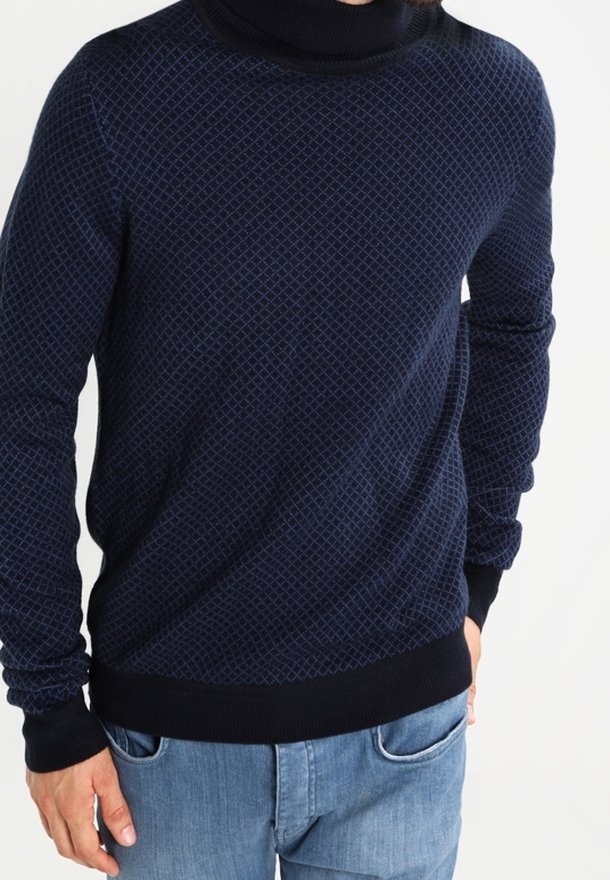 Pier One Strickpullover - dark blue
