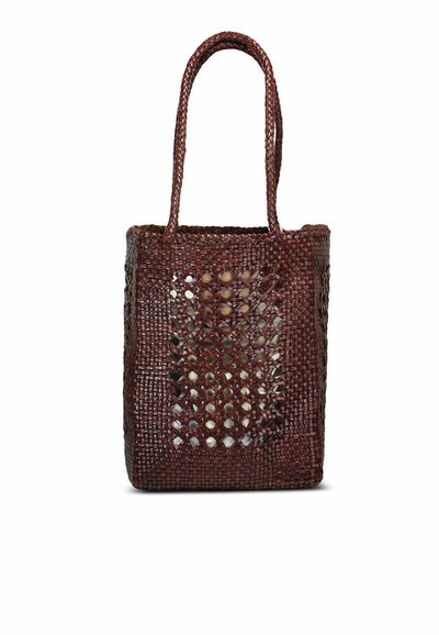 DRAGON DIFFUSION OPEN CANNAGE WEAVE   - Sac à main - marrone