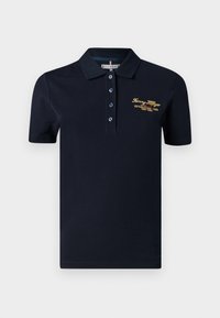 SLIM SCRIPT GRAPHIC  - Polo shirt - desert sky