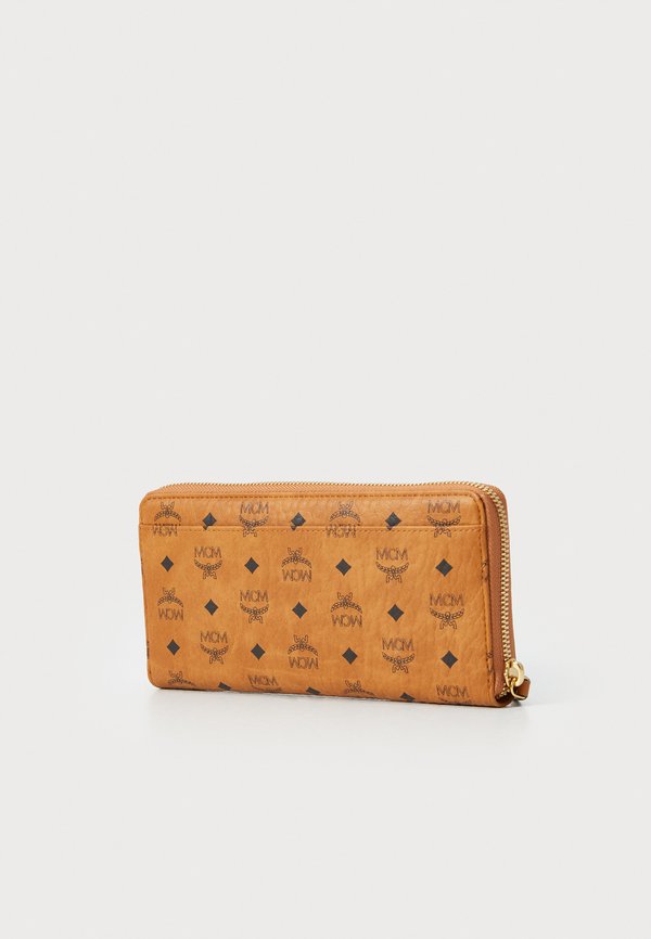 AREN VISETOS ZIP AROUND  - Wallet - cognac4