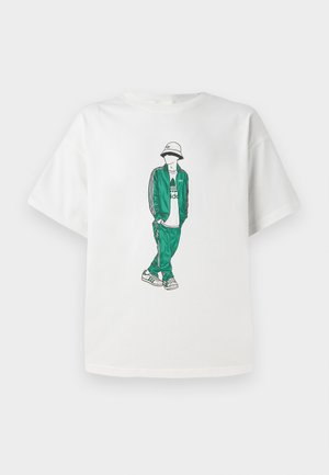 UNISEX - Majica kratkih rukava s printom - off white