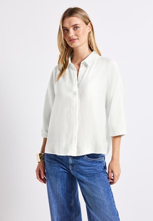 Street One DOLMAN - Camicia - weiß