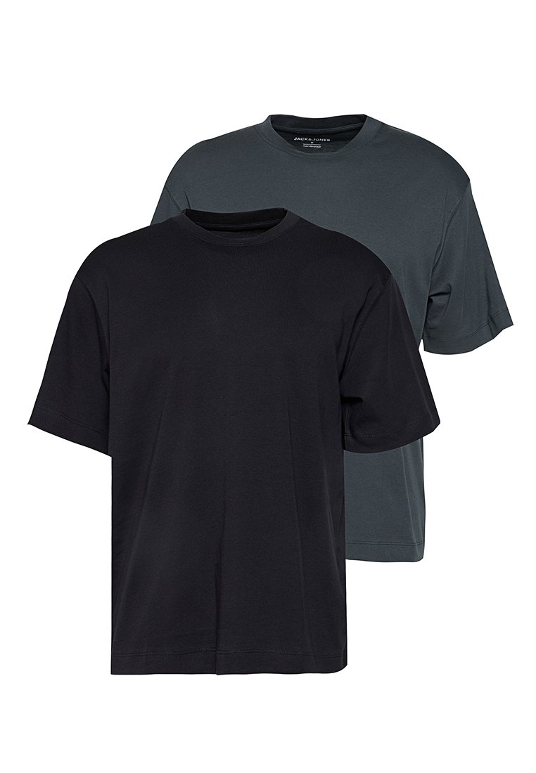 jack & jones T-shirt basic blauw jack & jones T-shirt basic blauw