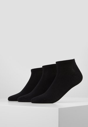 INVISIBLE 3 PACK - Socken - black