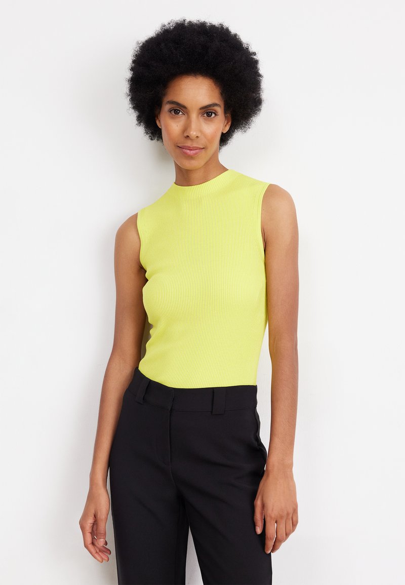 BOSS - FESKIES - Top - medium yellow, Enlarge