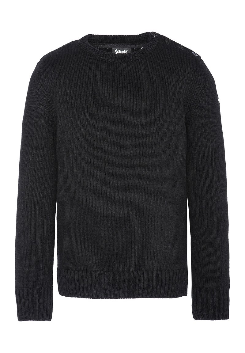 Schott OUTRIDER - Strickpullover - noir