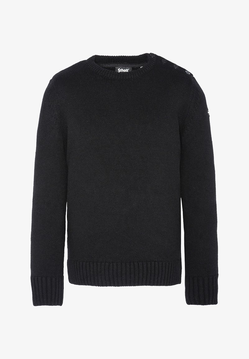 Schott OUTRIDER - Strickpullover - noir