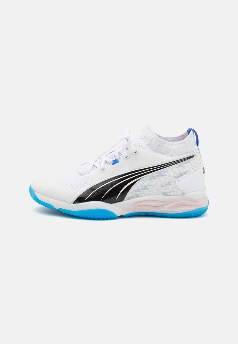 Puma ELIMINATE NITRO SQD - Handbalschoenen - white/bluemazing/black
