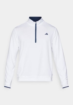 adidas Golf LIGHTWEIGHT HALF-ZIP - Jumper - white
