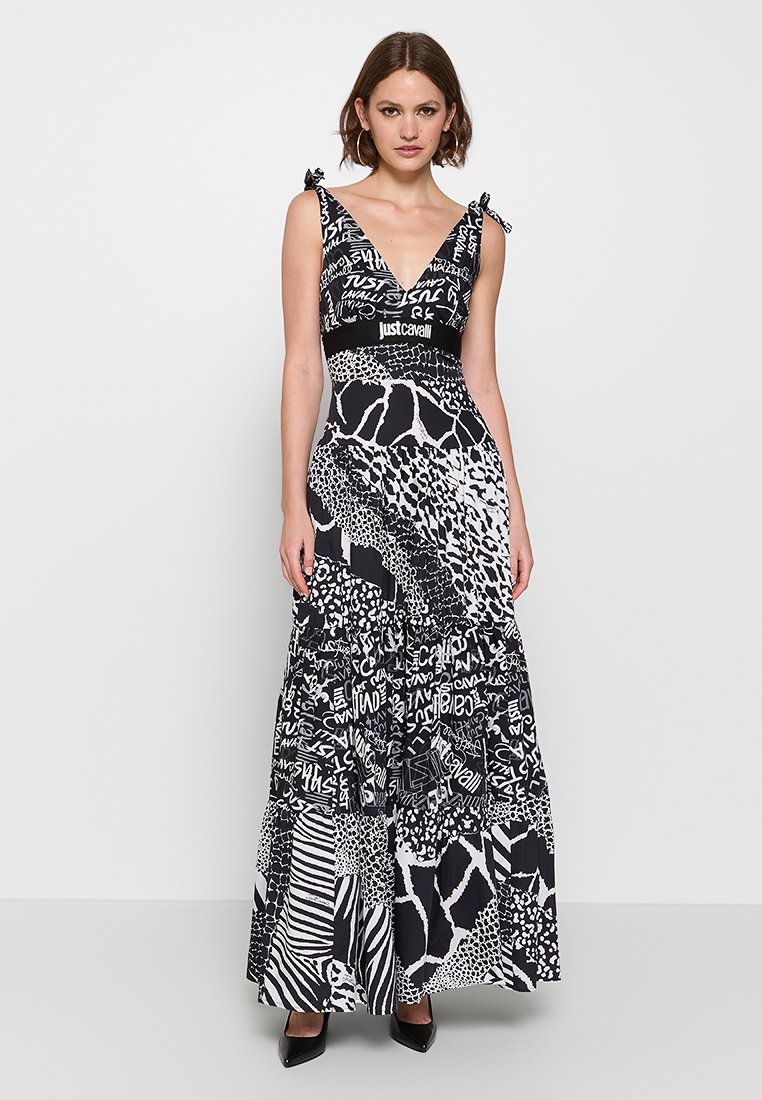Just Cavalli Maxi-jurk zwart