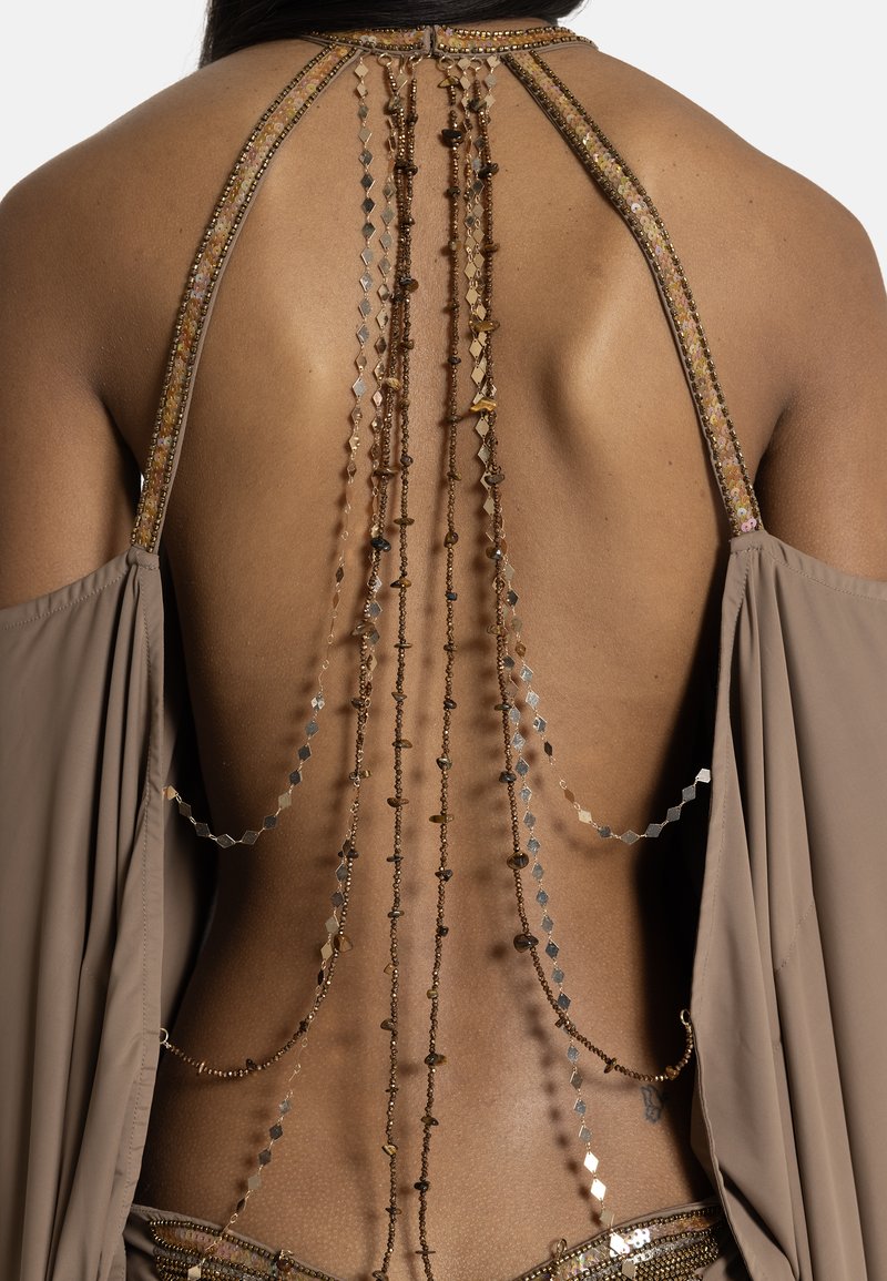 Jaded London EMBELLISHED - Cocktail dress / Party dress - brown - Zalando.ie