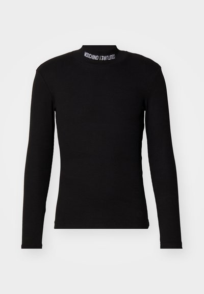 MOSCHINO MAGLIETTA - Topper langermet - nero