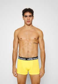 Ellesse PARMO FASHION TRUNKS 2 PACK - Cuecas boxer - pink/yellow