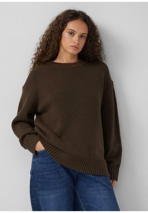 Pullover - dunkelbraun