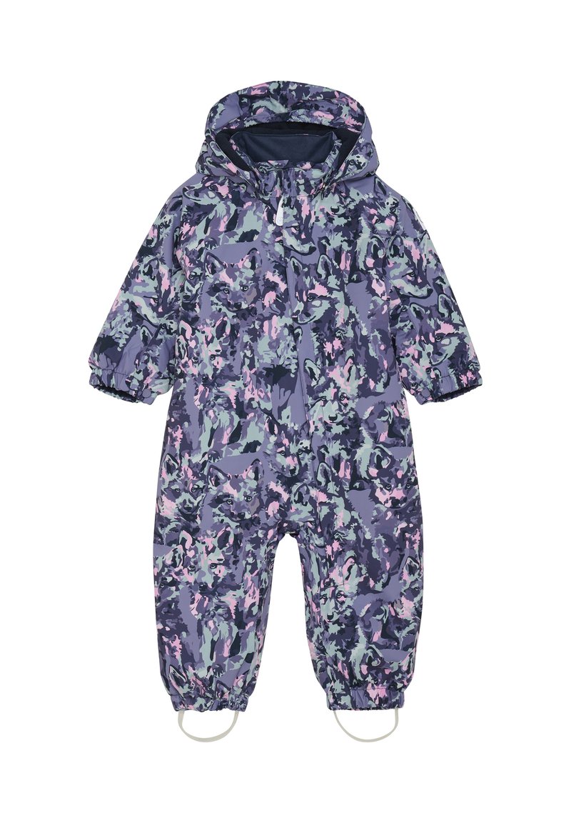Color Kids COVERALL- ALL OVER - Regnoverall - blue granite