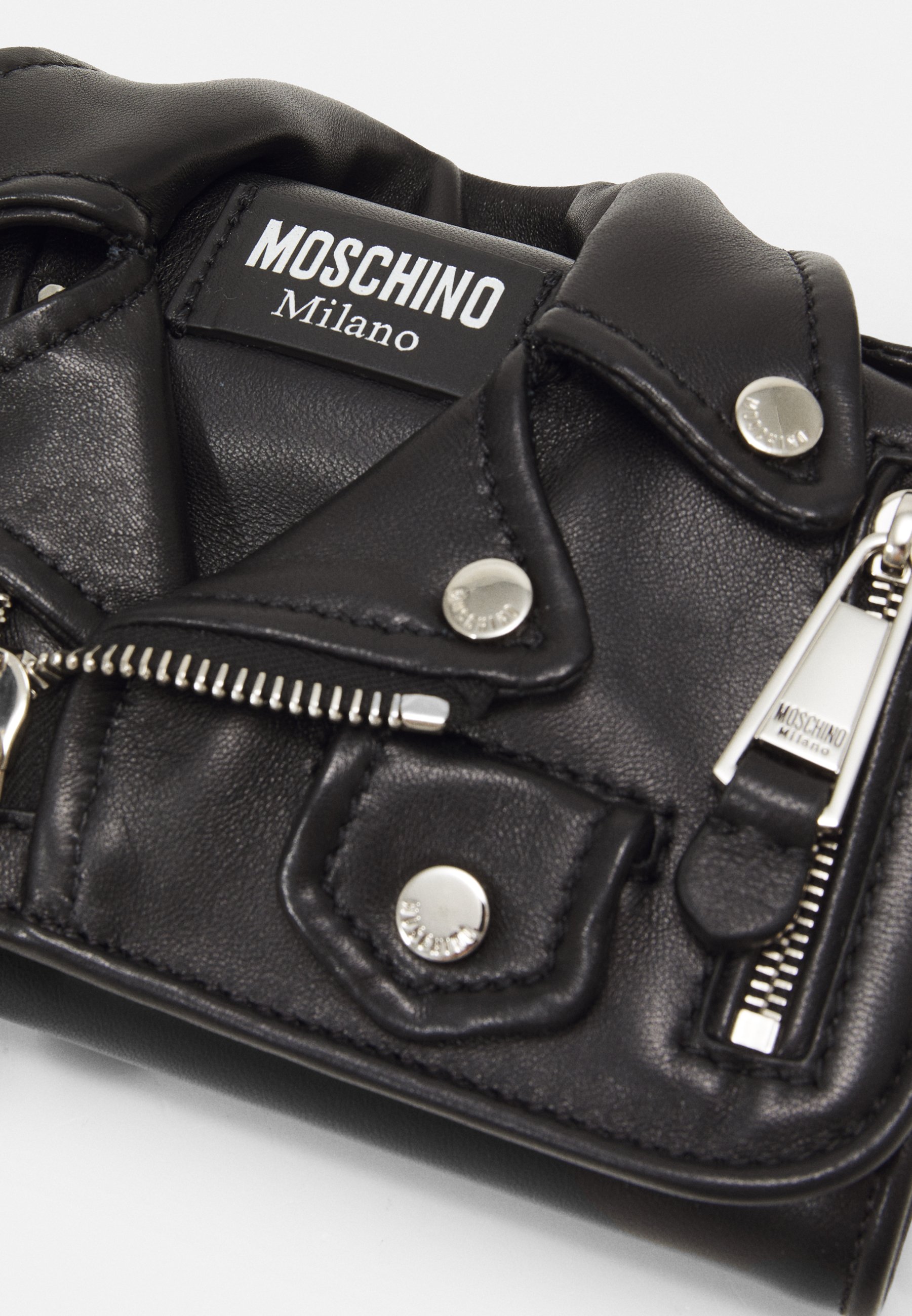 MOSCHINO BIKER BAG - Cross body bag - nero/black - Zalando.co.uk