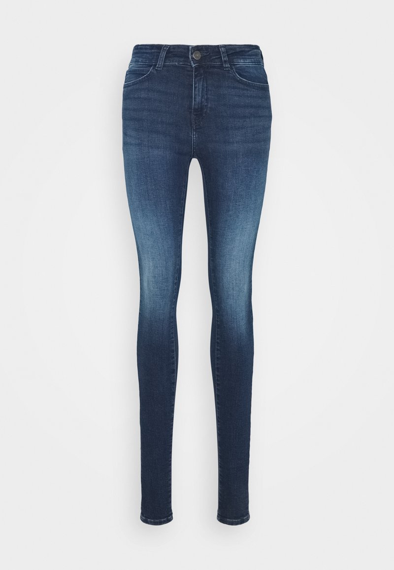 Noisy May Tall Jeans Skinny Fit blauw denim/bluedenim