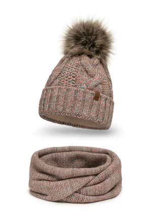 SET - Colsjaal - brown melange