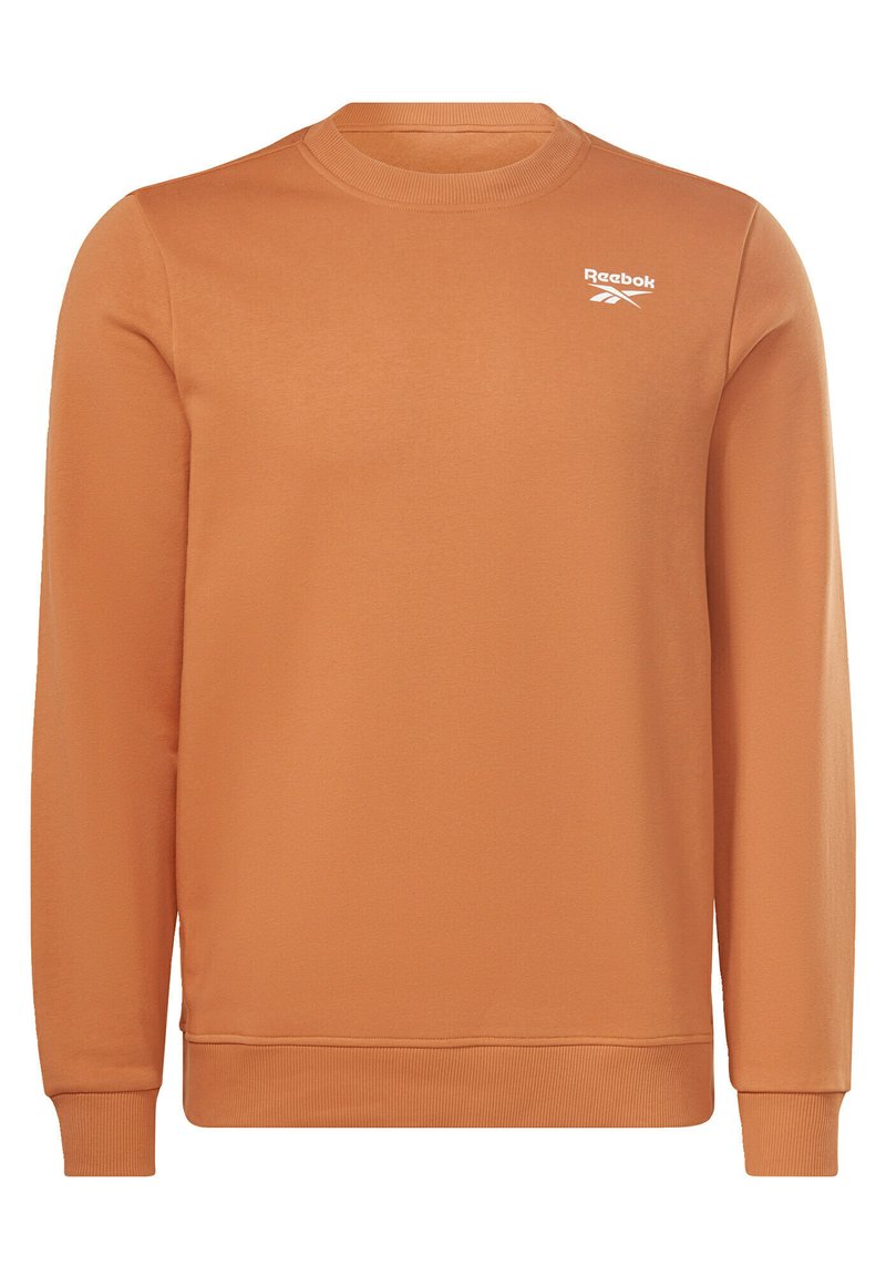 burnt orange crewneck sweatshirt