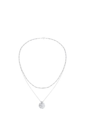 PLATE BASIC LAYER LOOK - Halskette - silberfarben