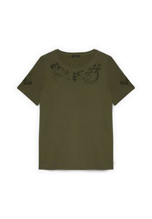 Fiorella Rubino, - T-shirt z nadrukiem
