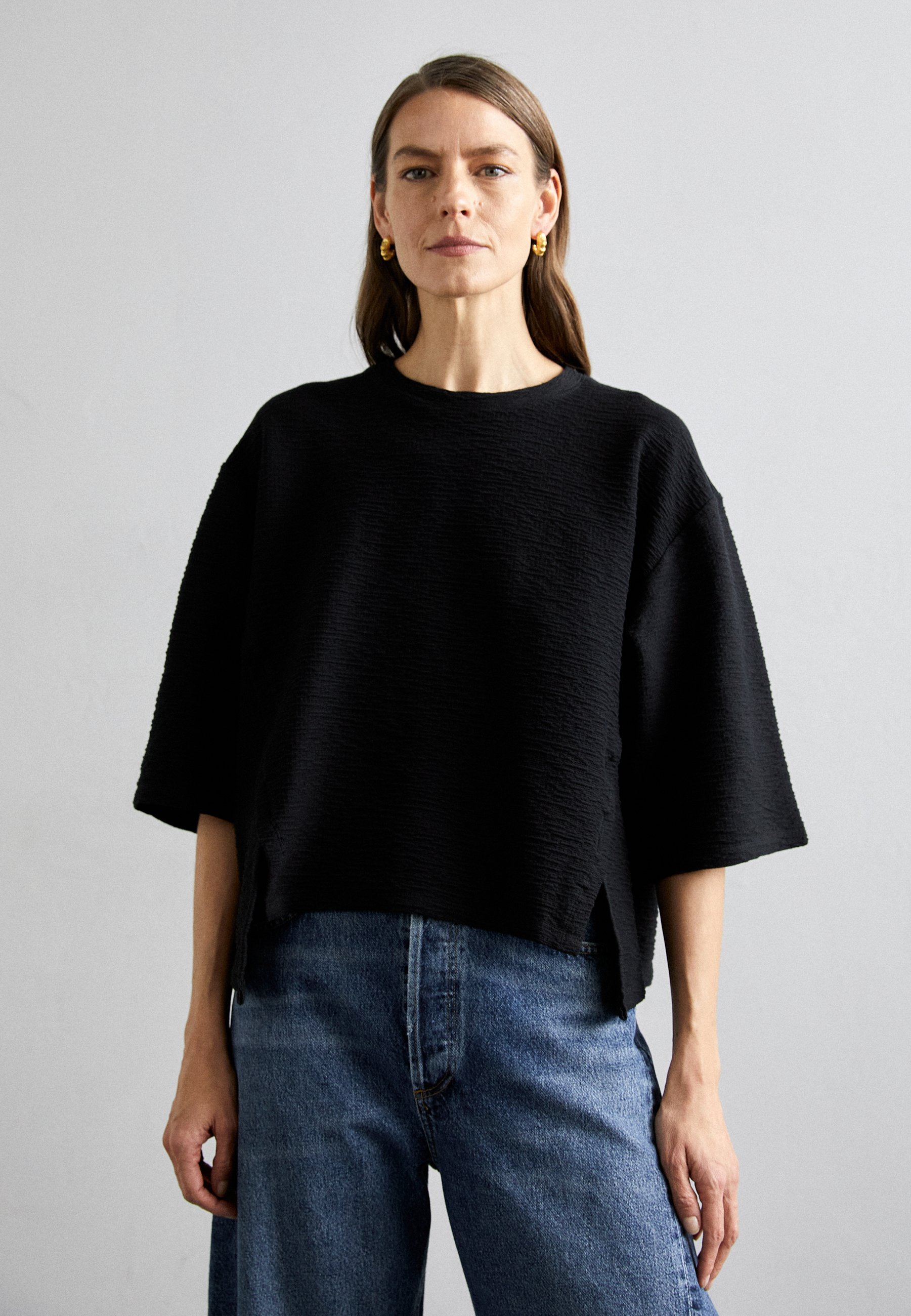 Henrik Vibskov TAPE - Long sleeved top - black - Zalando.co.uk