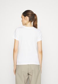 Calvin Klein Jeans MONOLOGO SLIM TEE 2 PACK - Jednoduché tričko - warm sand/bright white