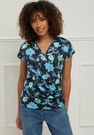 Print T-shirt - black