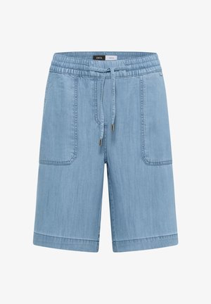 Cecil, STRAIGHT LEG SHORTS IM WASHED-LOOK - Short en jean - light blue wash