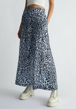 Trousers - mottled black