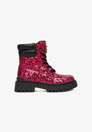 Juicy Couture, JUICY COUTURE BOOTS GIRL PINK 5906751373859 - Veterboots - pink