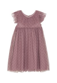 Creamie SHORT SLEEVES HEART - Cocktailklänning - woodrose