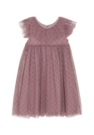 Creamie SHORT SLEEVES HEART - Cocktailklänning - woodrose