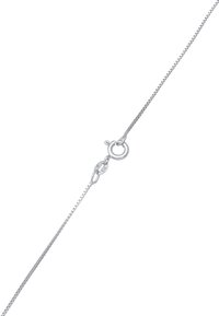 Bracciale in argento con un design semplice, caratterizzato da una chiusura rotonda e una texture liscia e lucidatura lungo tutta la sua lunghezza.