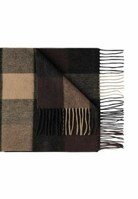 John Henric PLAID WINTER - Sjal / Tørklæder - brown
