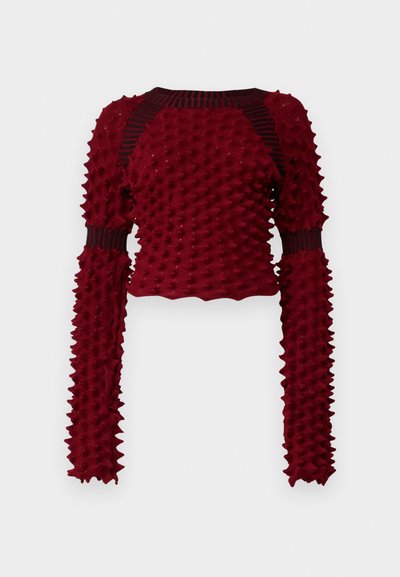 Chet Lo SPIKY - Džemperis - red/black