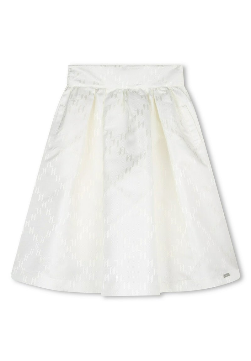 KARL LAGERFELD KIDS A-lijn rok beige KARL LAGERFELD KIDS A-lijn rok beige