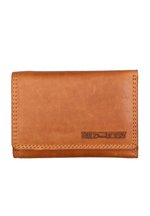 STILORD Lenn Borsellino Portachiavi Pelle Vera Piccolo Astuccio con Protezione RFID Mini Portamonete Uomo Donna Anti RFID Colore:kara - cognac