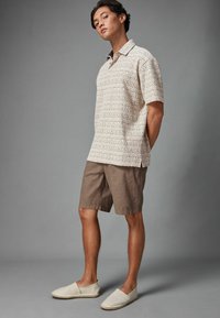 Next TEXTURED - Poloshirts - neutral white