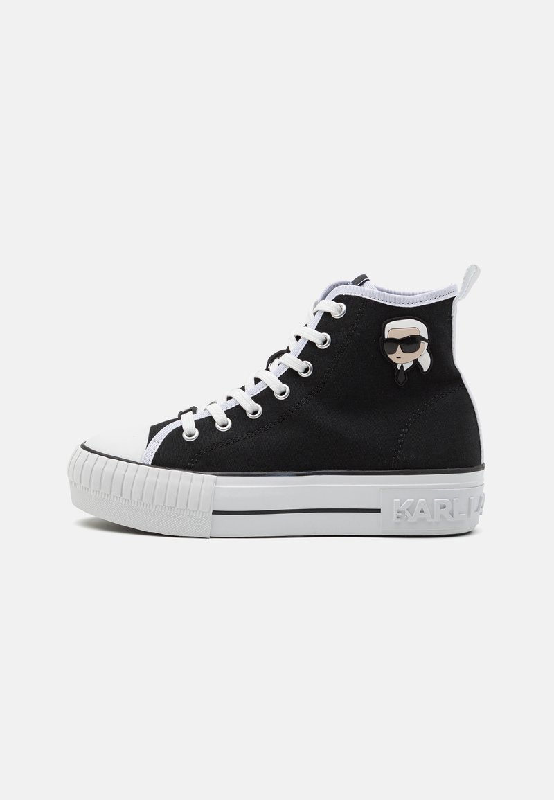 KARL LAGERFELD - KAMPUS MAX PATCH LACE - Sneaker high - black, Vergrößern