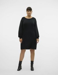 Vero Moda Curve Vestido de punto - black