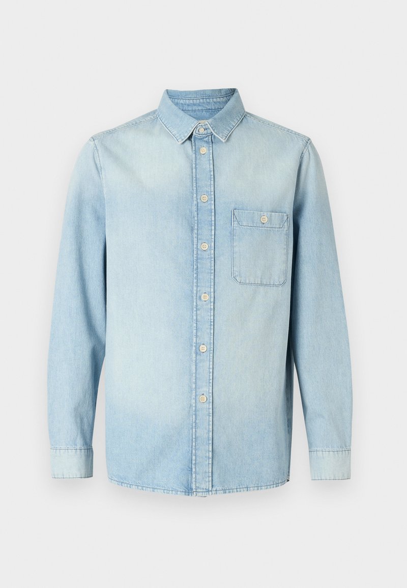 drykorn Overhemd blauw denim/bluedenim