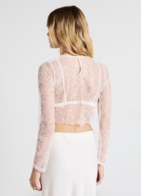 Calliope Bluse - bianco lana