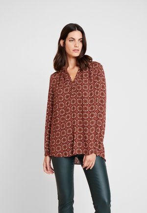 Túnica - dark red/cream