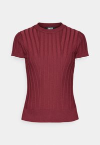 DKNY Jednoduché tričko - copper