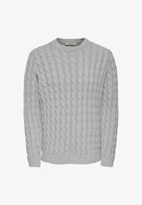 Geselecteerd, light grey melange