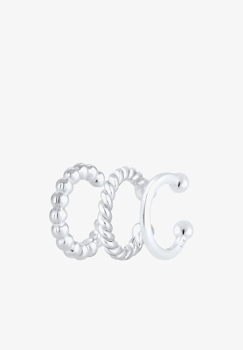 Elli diamonds Gioielli Set Donne Orecchini Pendenti Geo Solitaire con diamante (0,09 Ct.) In Argento Sterling 925 Elli diamonds Gioielli Set Donne Orecchini Pendenti Geo Solitaire con diamante (0,09 Ct.) In Argento Sterling 925