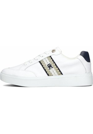 Tommy Hilfiger COURT WITH WEBBING  - Sneakers basse - wit