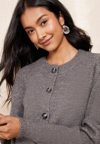 Friends Like These REGULAR FIT -BUTTON THROUGH - Kardigan - grey